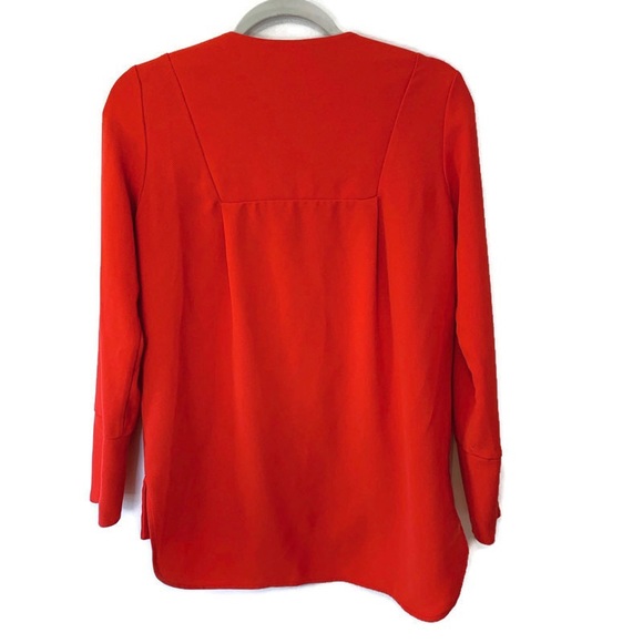 French Connection V-Neck Blouse - Picture 6 of 7